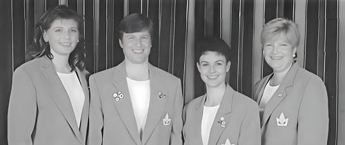 Kareen Qually, Mary Ann Lapointe, Aileen Robertson, Gayle Borthwick